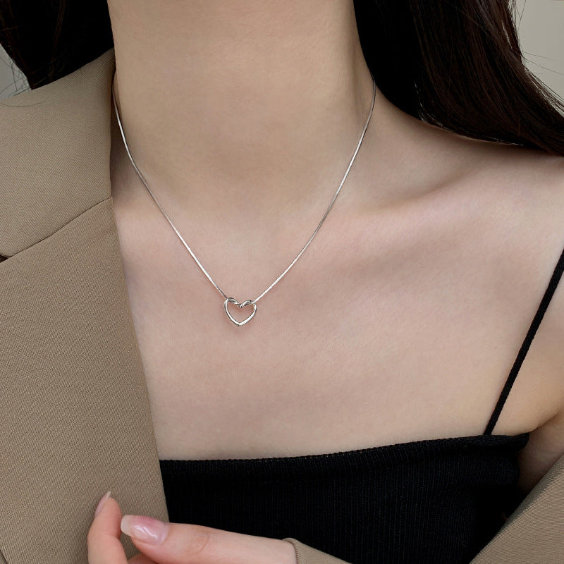 Women's Love Titanium Steel For Light Luxury Necklaces