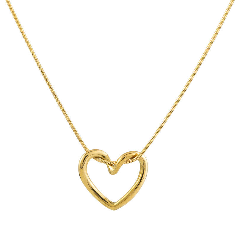 Women's Love Titanium Steel For Light Luxury Necklaces