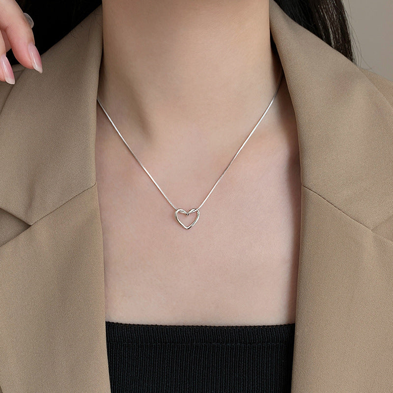 Women's Love Titanium Steel For Light Luxury Necklaces