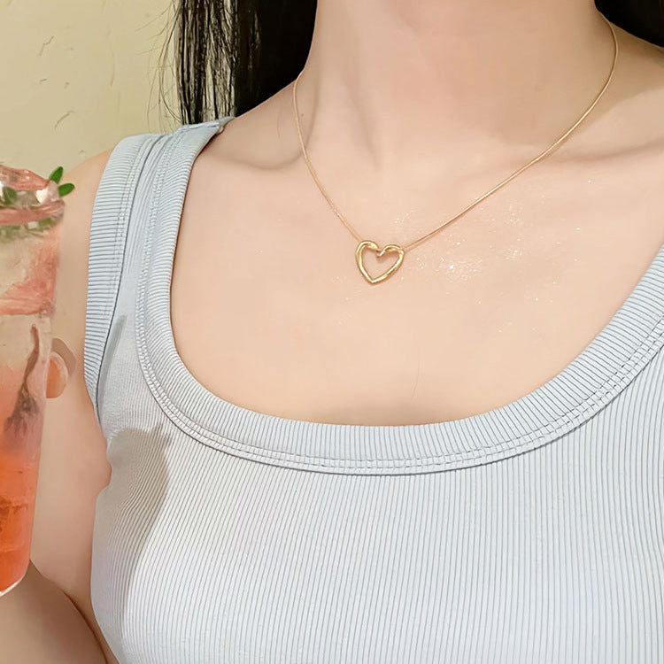 Women's Love Titanium Steel For Light Luxury Necklaces